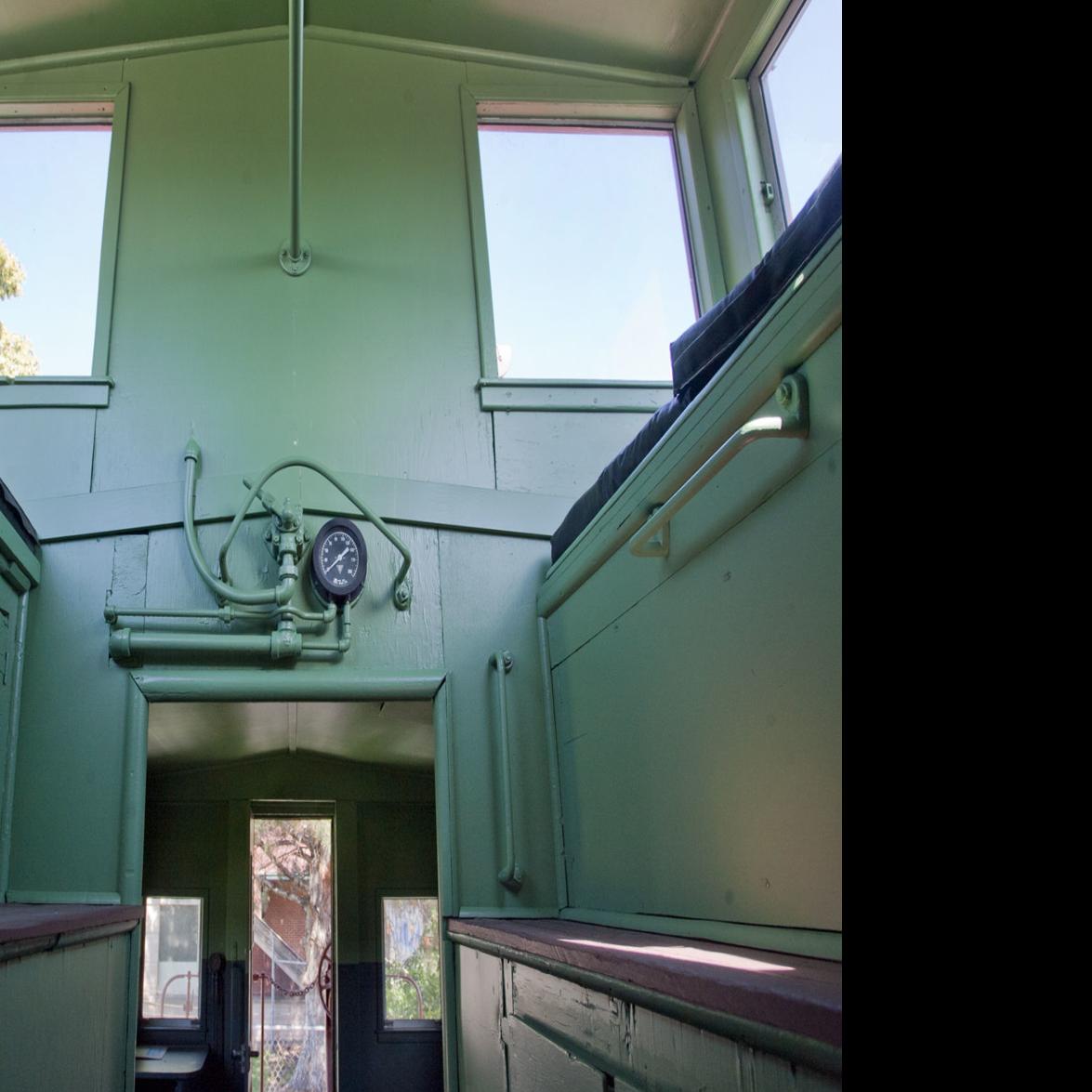 All Aboard This Little Red Caboose Is Open For Visitors Nampa Idahopress Com