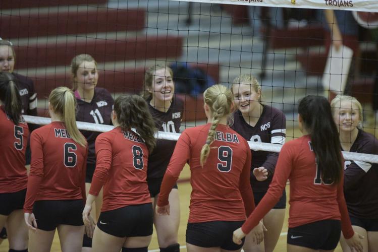 Nampa Christian vs Melba Volleyball Nampa