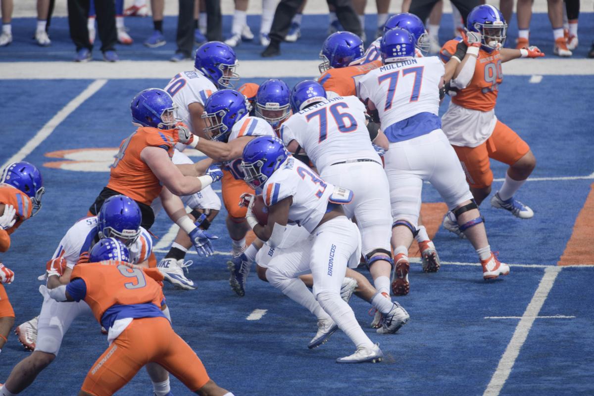 Boise State Spring Game Blue Turf Sports