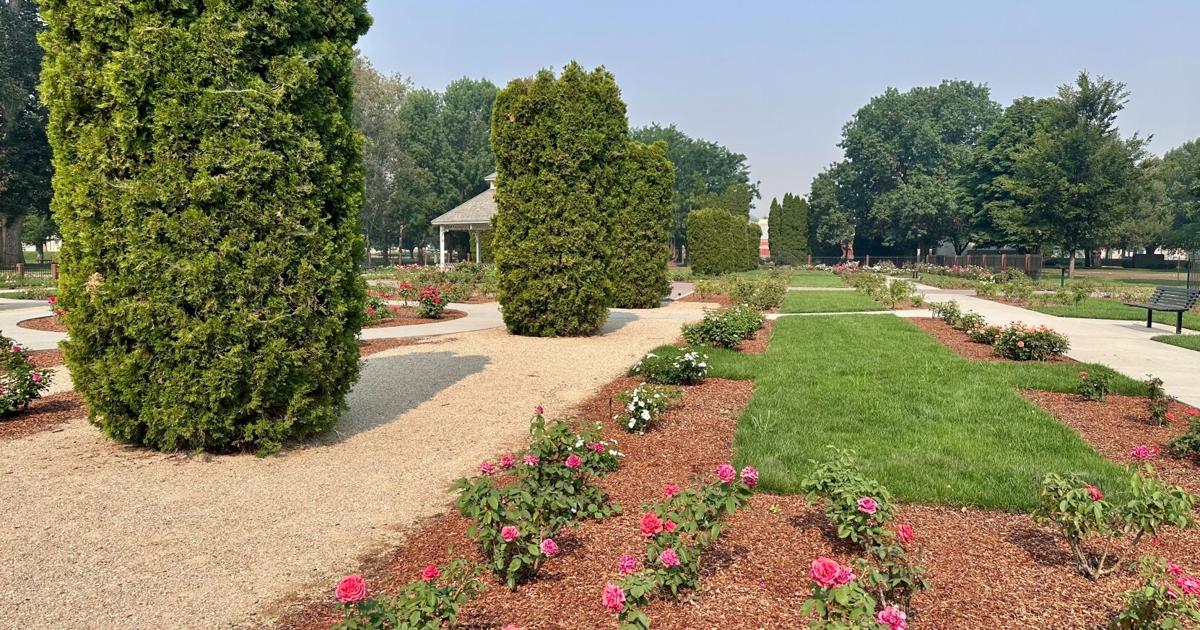 Boise Rose Garden unveils improvements