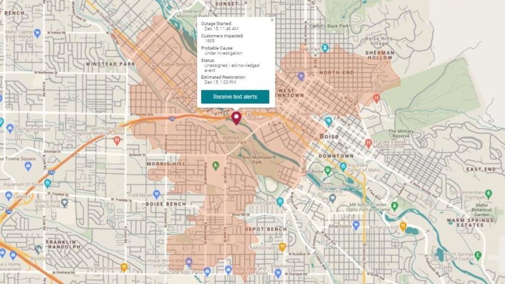 Large power outage resolved in downtown Boise, Bench Local News
