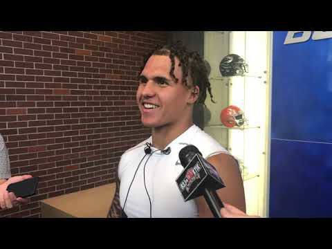 IST WITH BOB & PRATER: Boise State football opens fall camp – first-day  observations (including a new running back), QB Hank Bachmeier and RB  George Holani meet with the media – both