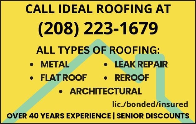 Ideal Roofing 208.223.1679
