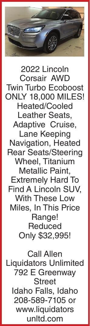 2022 Lincoln Corsair AWD Twin Turbo