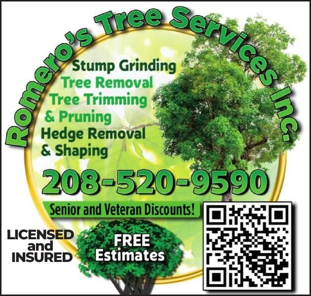 Romero's Tree Service 208-520-9590