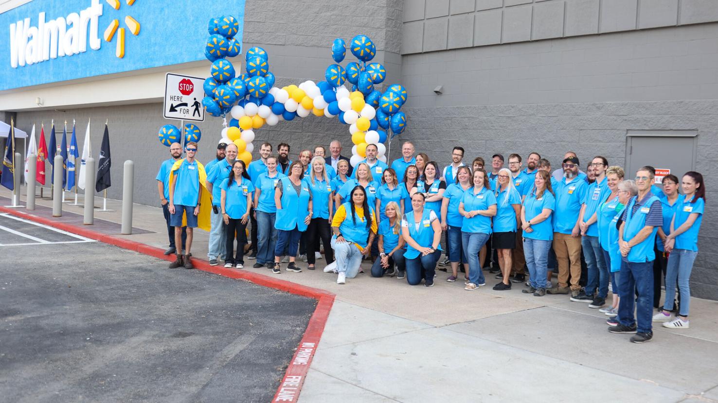 WALMART REMODEL Chubbuck location reopens with more shelf space
