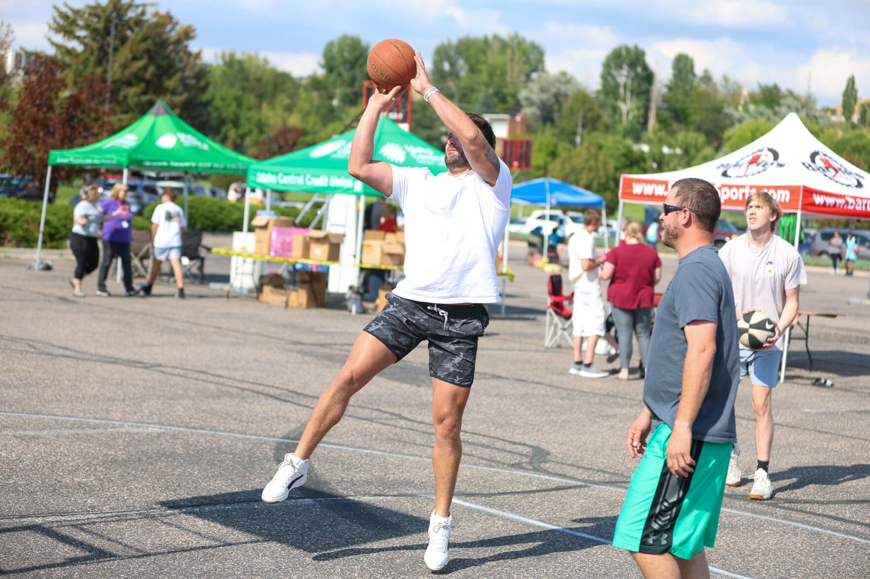 Photos Of The Parrish Family 3-on-3 Basketball Tournament At Idaho ...