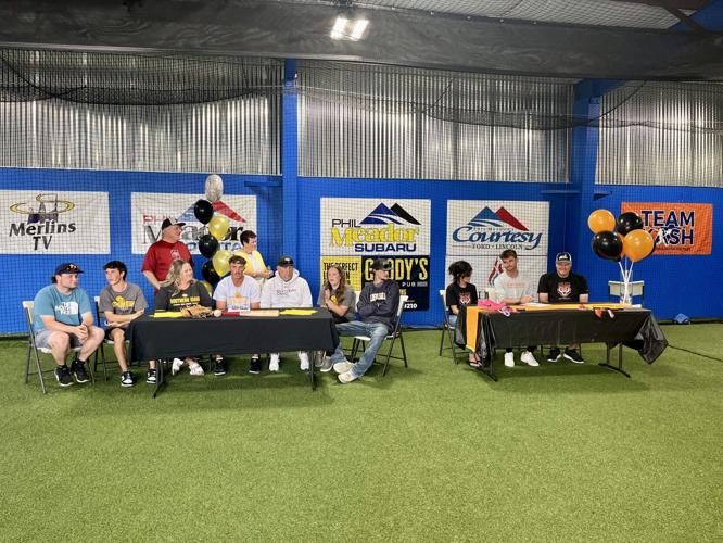 Evans and Burch signing