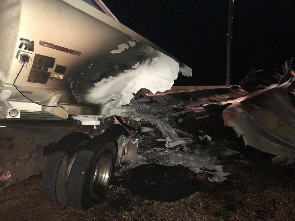 TWO MEN IN CRITICAL CONDITION AFTER BEING SEVERELY BURNED IN TANKER