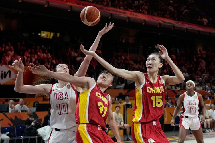 WCup China US Basketball