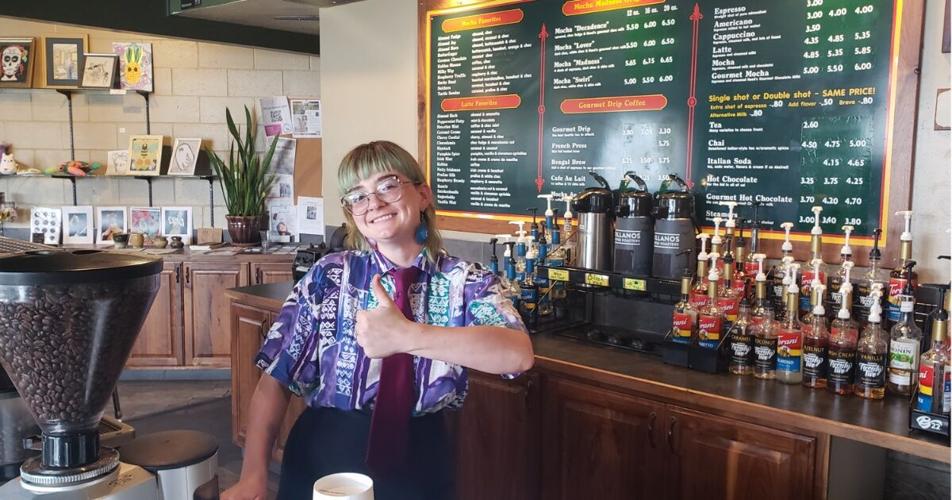 Frankie Moon at Mocha Madness