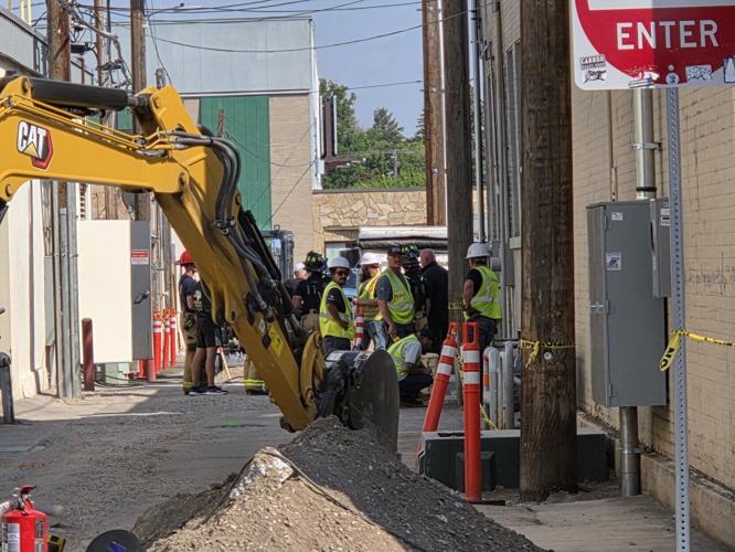 Natural gas line repair