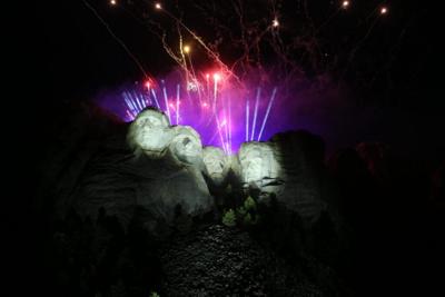 Mount Rushmore July 4