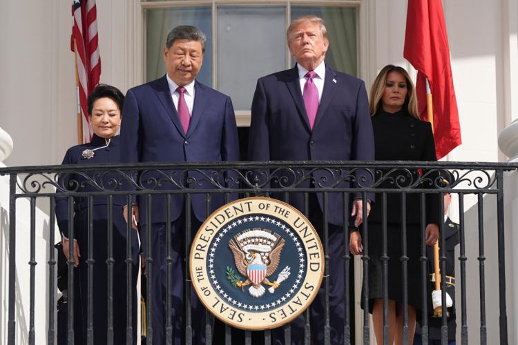 APTOPIX Trump Xi