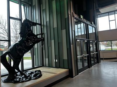 BHS Student Center entrance