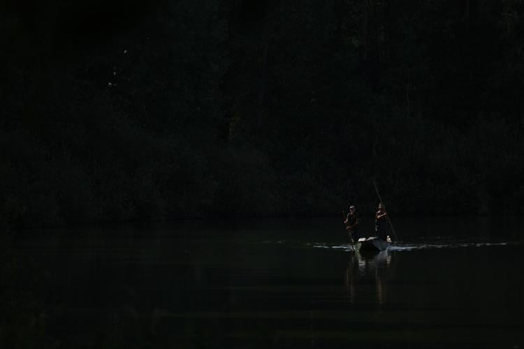 Photos show European fishers on the brink as summer drought parches rivers, lakes and farms