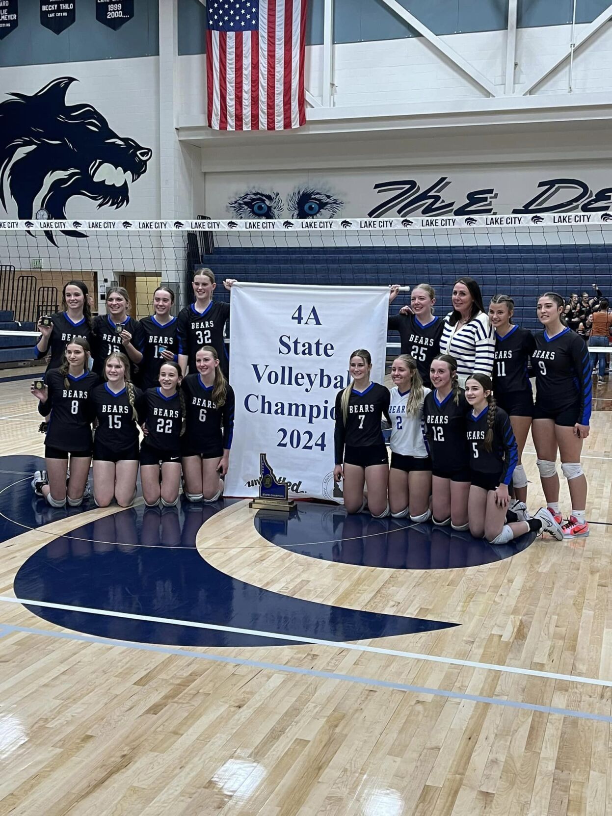 Bear Lake Volleyball Dominates State Championship, Secures Title BVM