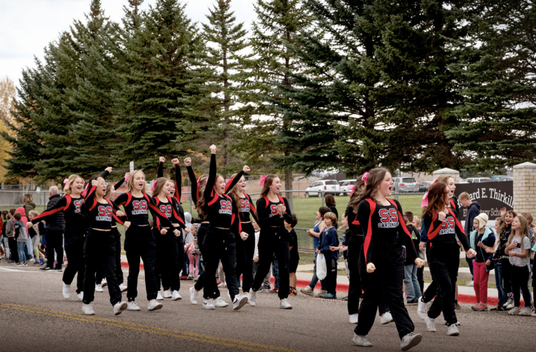 Photos of Soda Springs High School parade and festivites