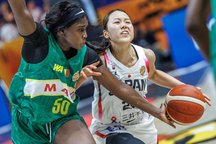 WCup Mali Japan Basketball