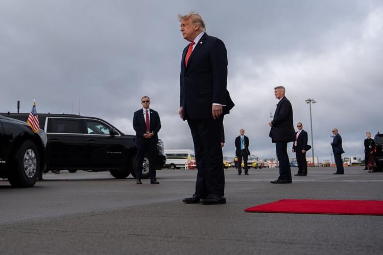 Photos show President Trump's visit to Ireland that combines work and pleasure