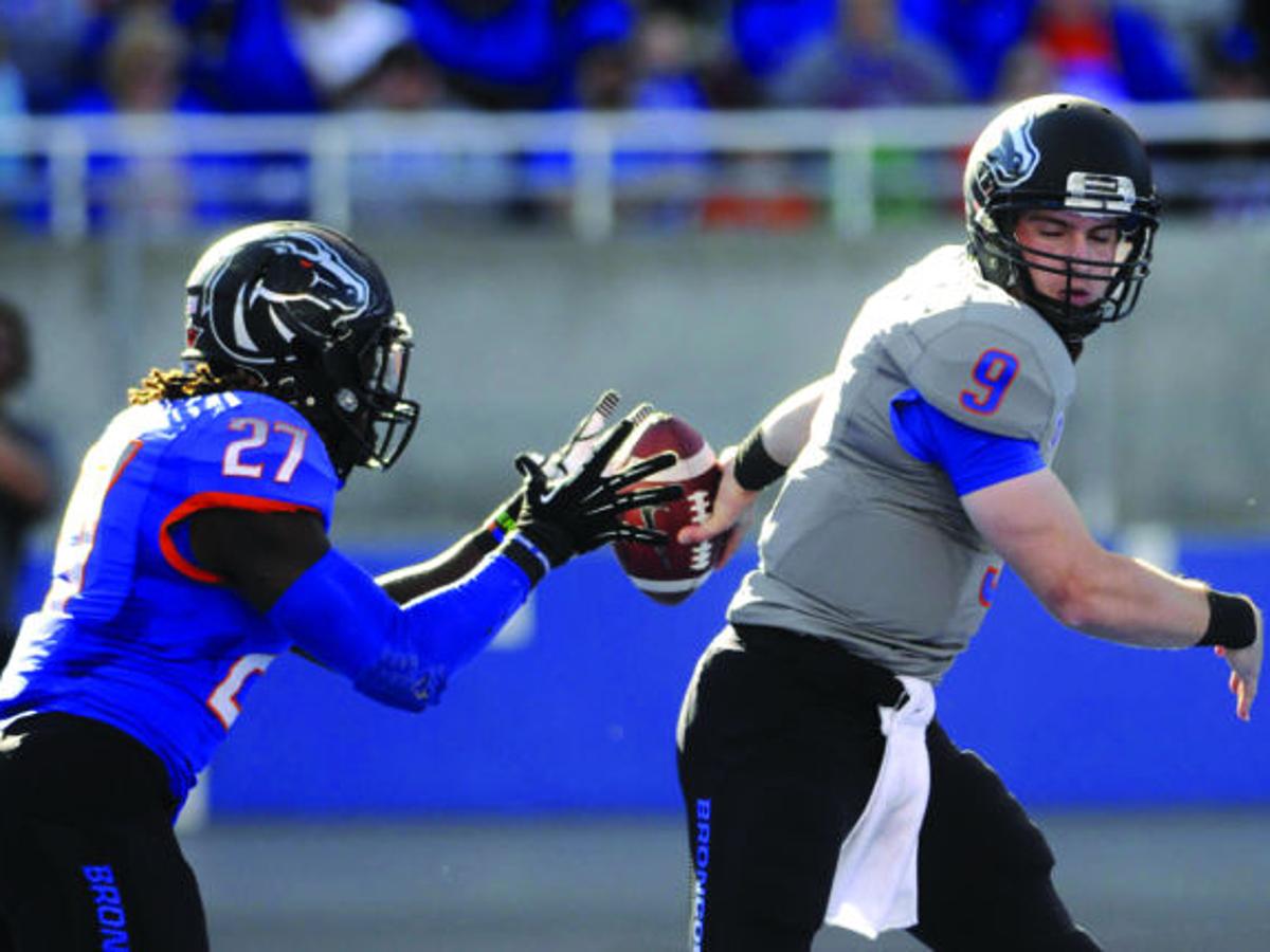 New Offense Old Tricks Famous Statue Of Liberty Play Returns At Bsu Spring Game Members Idahostatejournal Com