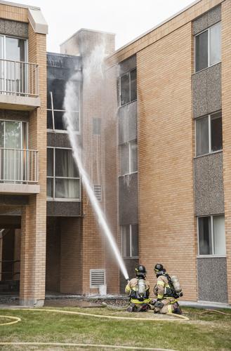 Fire at Schubert Heights