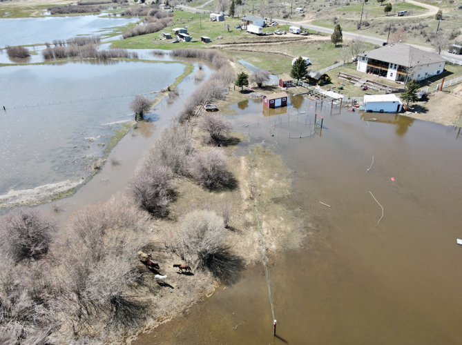 Monday's high temps worsen flood threat for much of East Idaho
