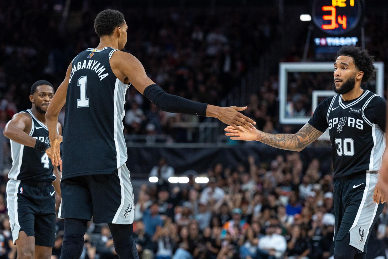 Spurs Printable Rockets Spurs Basketball | National | idahostatejournal.com