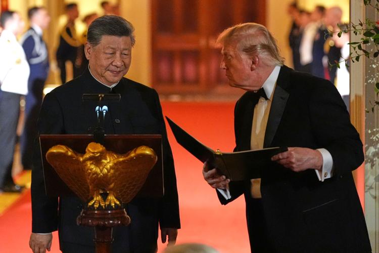 APTOPIX Trump Xi