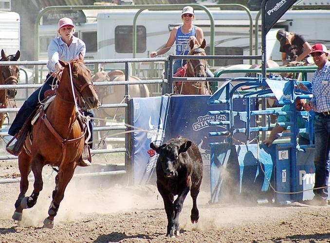 State fair breakaway roping