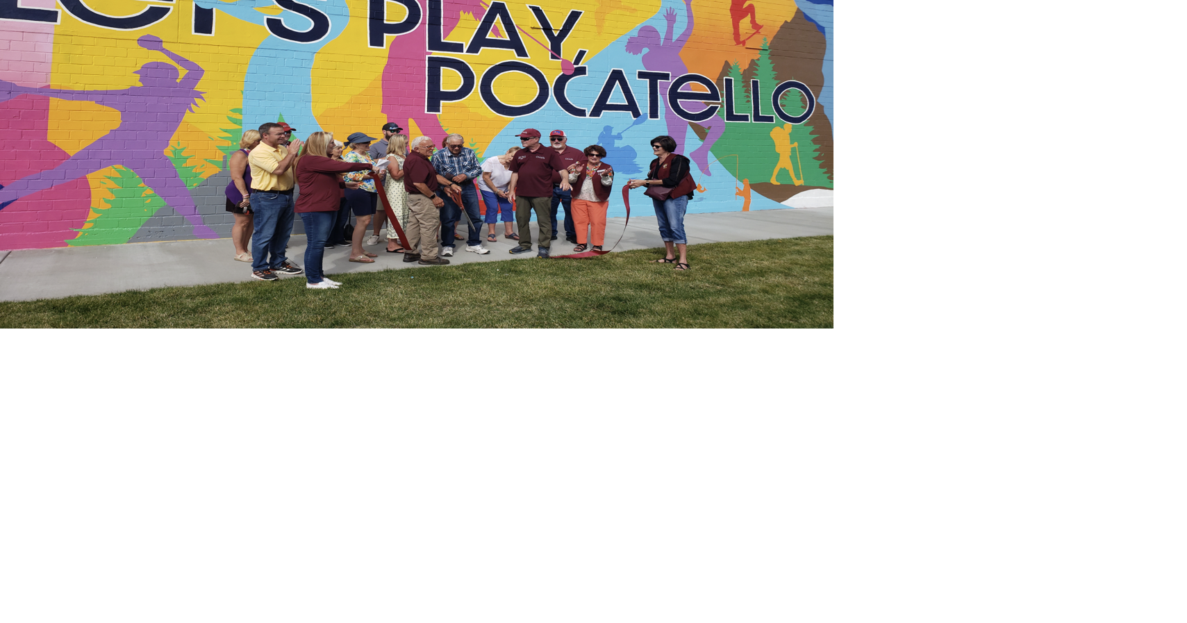 'A LEAGUE OF THEIR OWN' New mural in downtown Pocatello honors three