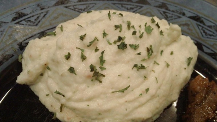 Belle’s Garlic Mashed “Potatoes”