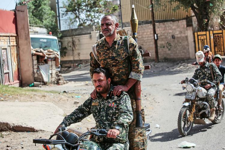 Photos show Houthi rallies, fighters and daily life inside Yemen.