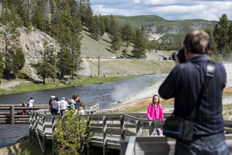 Yellowstone National Park Tourist / Tourism File