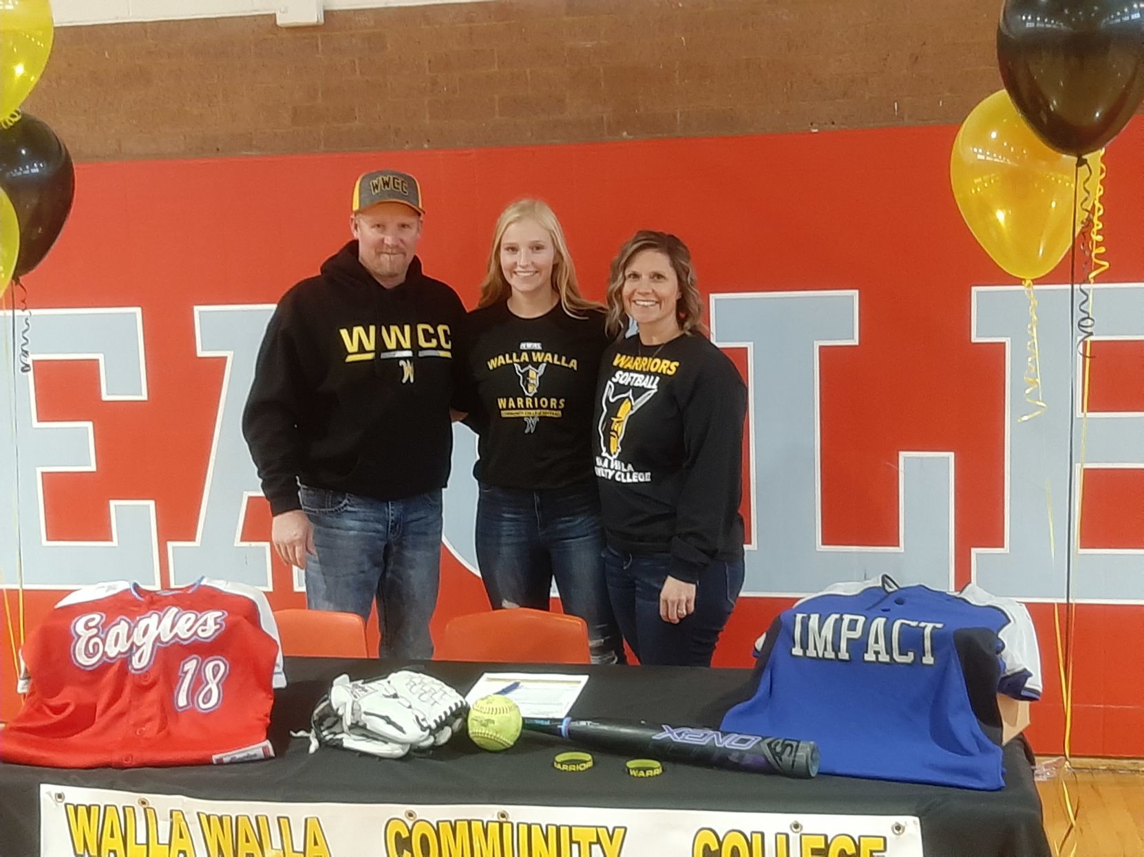 Marsh Valley softball's Jensyn Gibson signs with Walla Walla