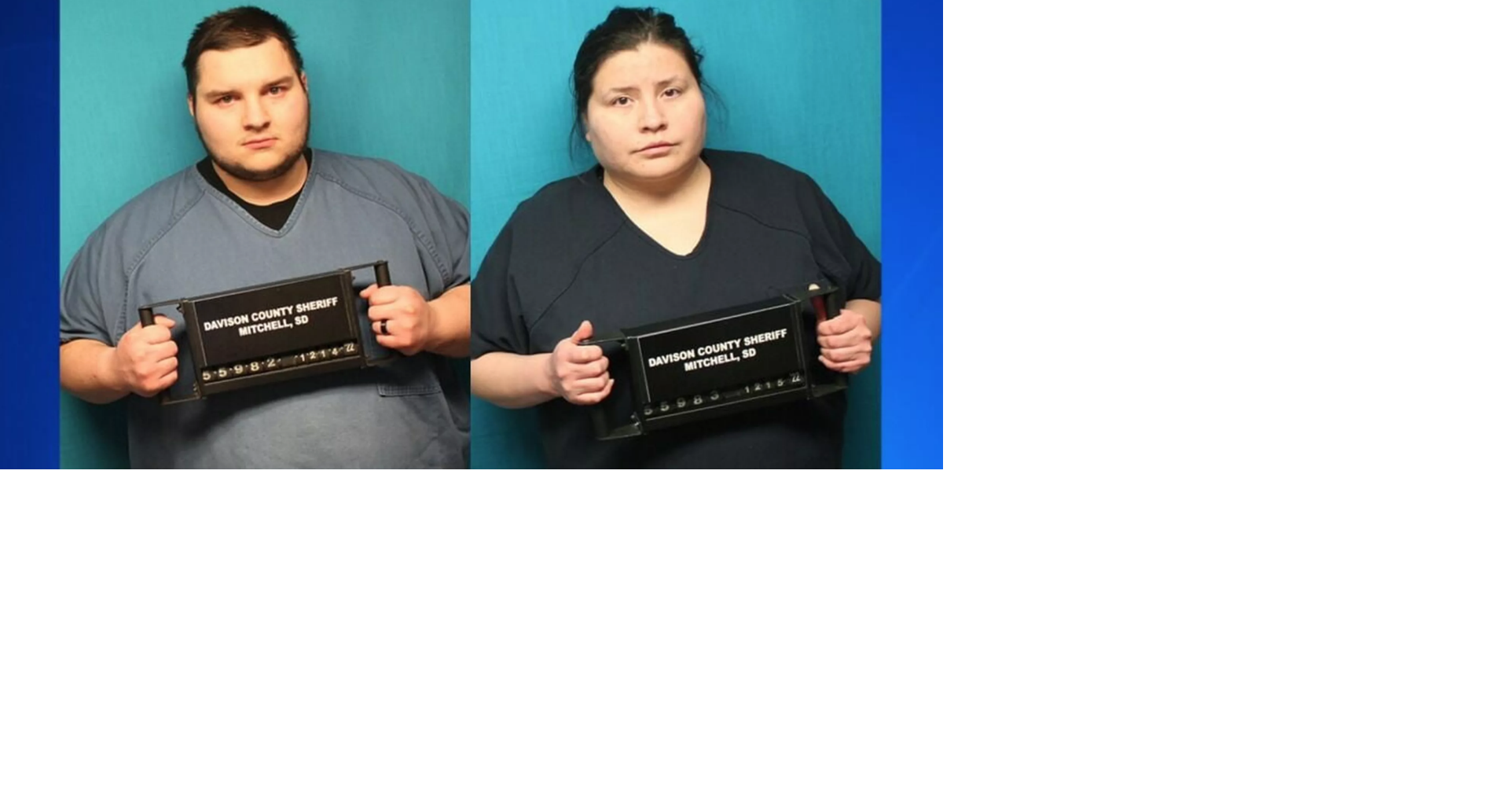 Authorities Couple who transported body of young girl to South Dakota