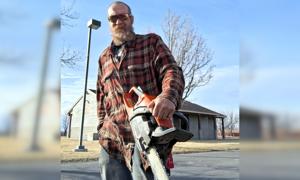 A new saw, a raccoon and a Pocatello artist back in business