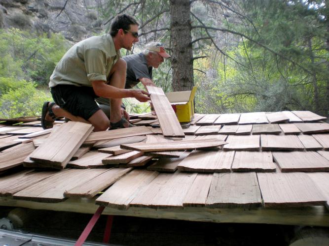 parrott cabin roof