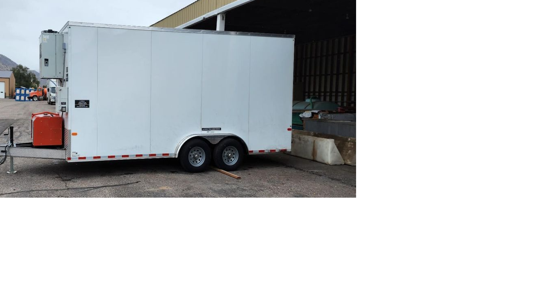 Mobile Morgue Trailer donated to Bannock County Coroner #39 s Office