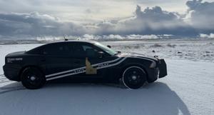 Police: One injured when SUV driver loses control on snow-covered I-15, crashes into pickup truck
