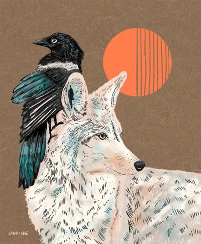 Coyote and Magpie