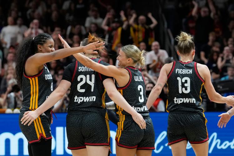 WCup Germany Belgium Basketball