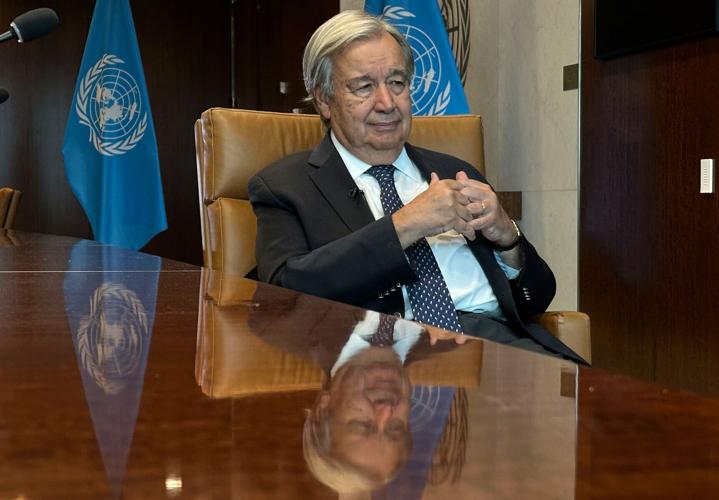 UN Secretary General AP Interview