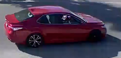 Red car