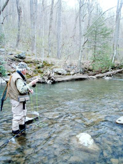 Trout fishing