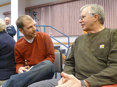 Lance Clark and Richard Newcomb