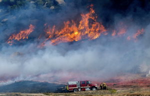 Evacuations ordered as fast-moving wildfire threatens homes near Inkom
