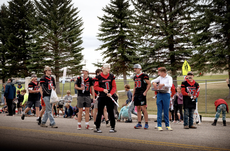 Photos of Soda Springs High School parade and festivities