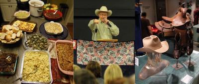 Potluck and auction