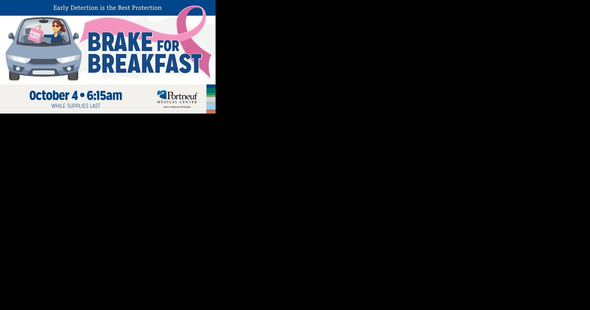 Portneuf Health Brake for Breakfast set for Oct. 4 - Vimarsana News